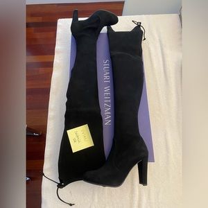 Stuart Weitzman - black thigh high boots